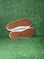 VANS Classic Slip On Checkerboard Kid Youth Size 3 Black White Canvas Skate Shoe
