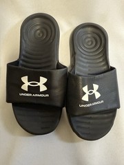 Under Armour Ansa fixed US kids 13 blk/wht