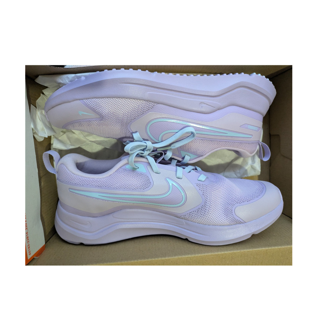 Nike Cosmic Runner GS Celestine Blue Mesh Sneakers Unisex Kids 7Y Lightweight