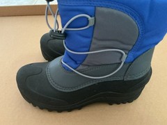 Itasca Big Kid Size 4 Winter Snow Boot Blue Insulated Waterproof Outdoor Travel