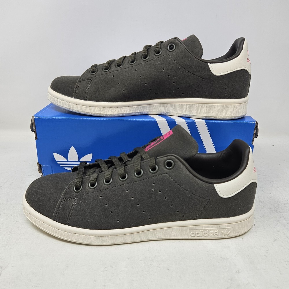 Adidas Stan Smith J Classic Comfy Shoe / Shadow Olive / GY3370 / Youth 7, Wmns 8