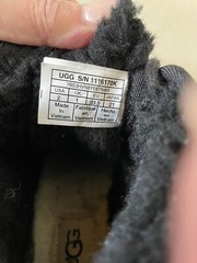 UGG Kid’s Neumel II Graphic Stitch Boots Size 2 Plush Lined