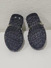 Toddler Timberland Sandals Single Strap Closed Toe Brown Green Size 4.5