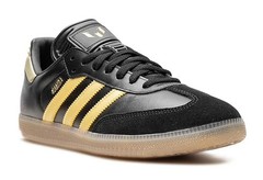 Adidas Samba Messi Shoes Big Kid Size 5Y Black Gold, JH5641