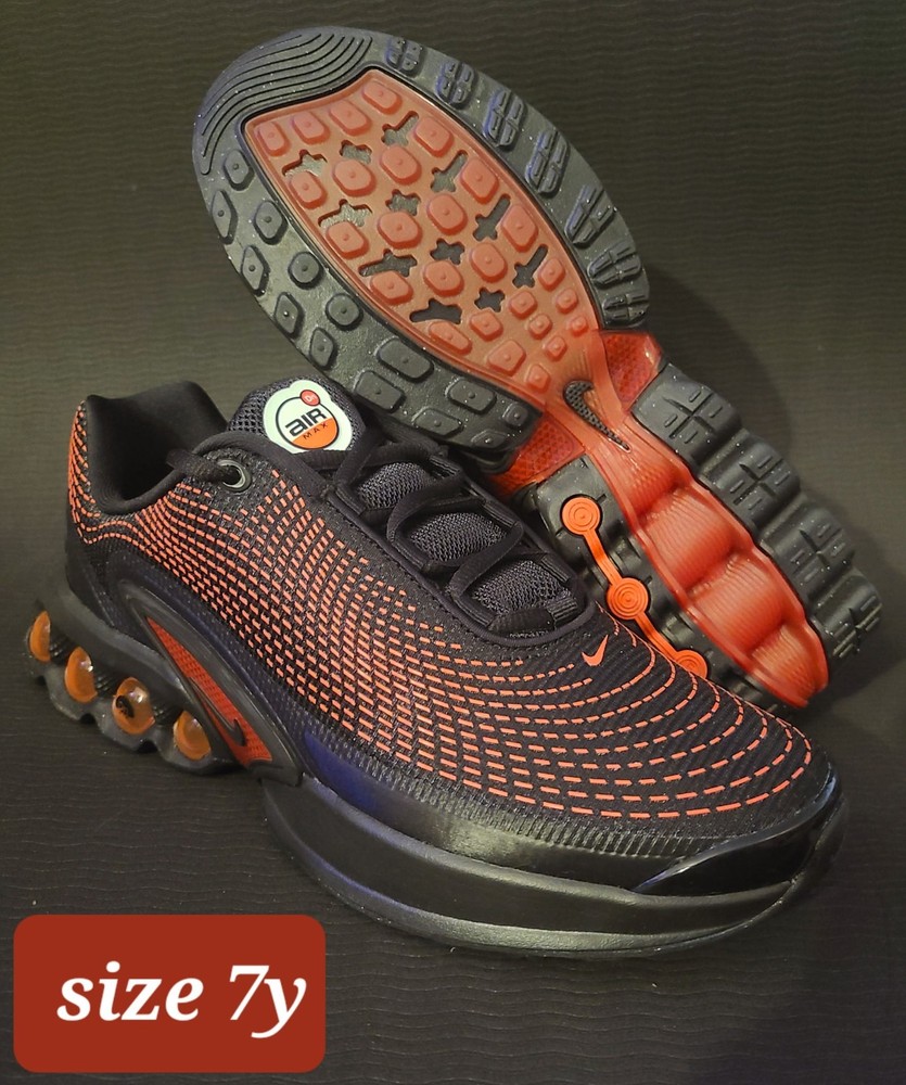 Nike Air Max DN GS Black Black Black Synthetic Sneakers Kids 7Y FB8987-006