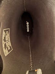 Bogs Classic High Handle Pull On Black Youth Kids Rain Snow Boots Size 4 EUC