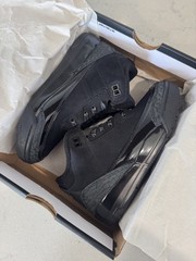 NIKE JORDAN 3 RETRO (PS) „BLACK CAT’ – SIZE 11C US – BNIB – DEADSTOCK