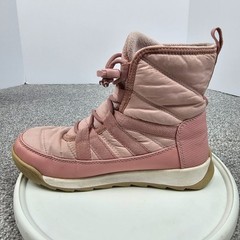 Sorel Whitney II Short Waterproof Insulated Winter Boot Light Pink Kids Size 3