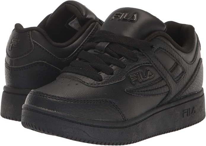 FILA TAGLIO Low Sneaker, Black/Black/Black, 10.5 US Unisex Little Kid