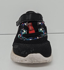 NIKE Revolution Child’s Sneaker Size 7C Funky Black W/Red, Green & Blue Accents