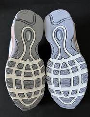 Nike Air Max 97 Coral Chalk White Red Pink Shoes Sz 5.5y Youth GS New 921522-116