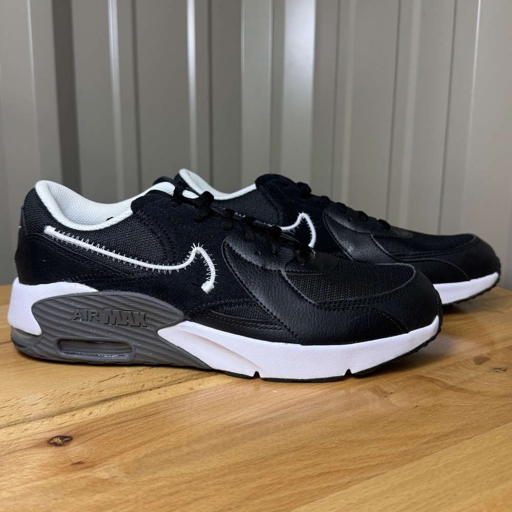 Nike Air Max Excee GS Black White Grey Youth 6Y Women Size 7.5 FB3058-002 New