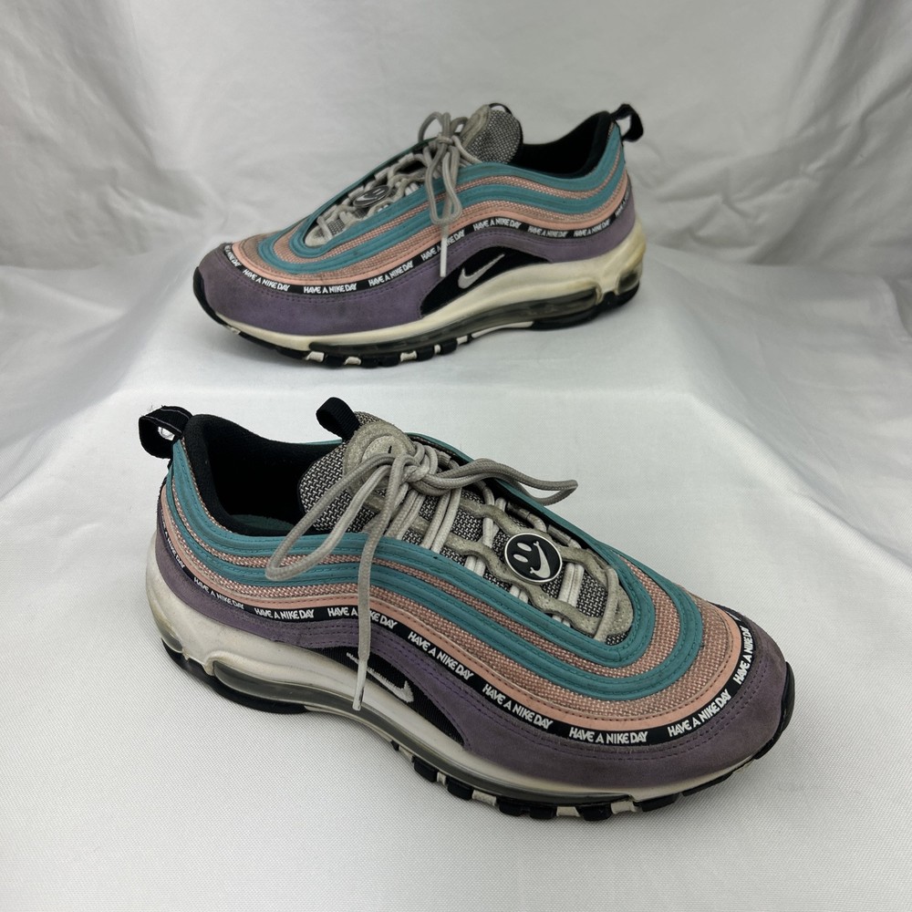 Nike Air Max 97 GS ‚Have a Nike Day‘ Multicolor Sneakers – Size 7Y – 923288 500