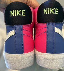 Boys Special Edition Nike Blazer Mid ‘77 Pink 4.5