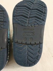 Crocs Fun Lab Star Wars SKYWALKER Kids Sz C 9 Blue Shoe Sandals Slingback