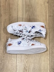 Adidas Superstar J ID9807 White/Multicolor Size 7 Kids