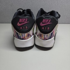 Nike Air Max 90 Print Mesh Hyper Violet Youth Running Shoes Size 5Y