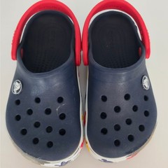 CROCS Disney Fun Lab Mickey Clog Child Size 9 Navy Bllue