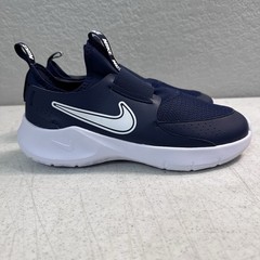 Nike Flex Runner 3 Midnight Navy Blue White Size 7Y Youth Kids Shoes Slip On