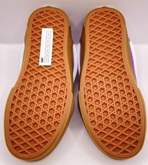 Vans Knu Skool Junior 3.5 Purple Suede Canvas Sneakers Gum Sole Low Top Lace Up
