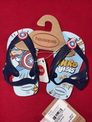 Havaianas Marvel Captain America Flip Flops Toddler Boys EU 21 US5C A58