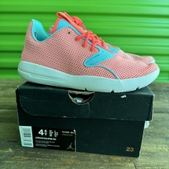NIKE Air Jordan Eclipse GG Hot Lava White Tide Pool Blue New In Box Sz 4.5 Youth