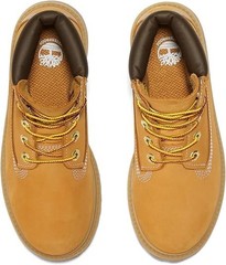 Timberland Premium 6″ Waterproof Boots Wheat Nubuck Juniors Kids Size 7M Junior