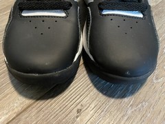 adidas Size 12.5K Cloudfoam Ilation Mid – Youth Shoes Black/White