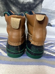 Women’s Land Rover Thermolight Thin Insulation Leather & Rubber Duck Boot Size 9