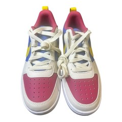 Nike Court Borough Low Recraft BG Size 4Y Sweet Beet/Bright Citron #IM2181