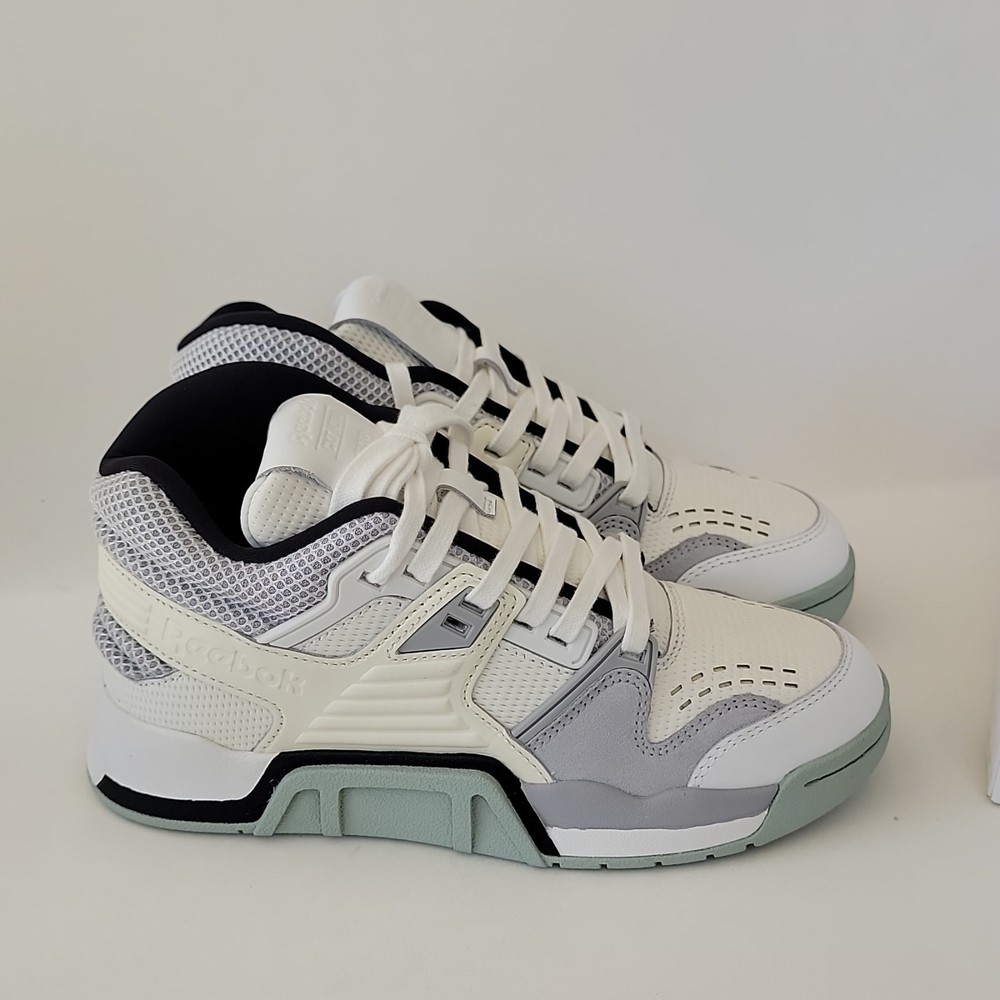 Reebok CXT Vintage OG White Gray Mint Green Athletic Shoes Unisex Kids Size 5
