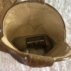 Roper Kids Size 10 Brown/Blue Some Ware