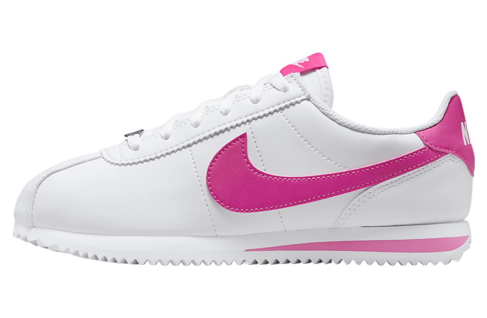 Nike Cortez GS White Laser Fuchsia Pink DM0950-104 Kid’s Women’s