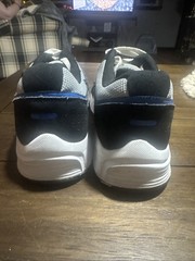 Nike T-Run 5 Size Running Shoes Grey/black/blue US 7Y 443990-001 Sneakers