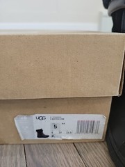 Ugg K Butte II CWR Unisex Boots Size 5 Women/Kids Black On Black