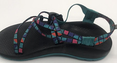 Chaco Kids ZX1 Ecotread Teal Multicolor Performance Sandals Size 6 J180264 Gift