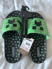 Kids Minecraft Slide On Shoe Size 4/5