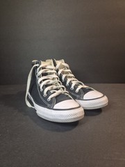 Converse Chuck Taylor All Star 3J231 & 3J235 Black/White Canvas Shoes – Size 3