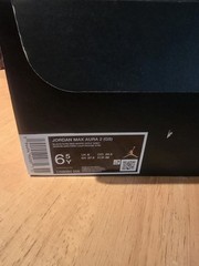 New Jordan Max Aura 2 (GS) 6.5