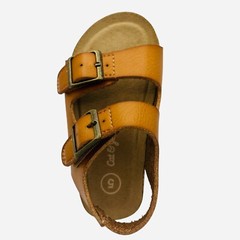 Toddler Reagan Footbed Hook and Loop Adjustable Strap Sandals Brown Cat & Jack
