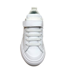 Converse Pro Blaze Toddle Boys Girls Slip-on Leather Sneaker Size 10 Solid White