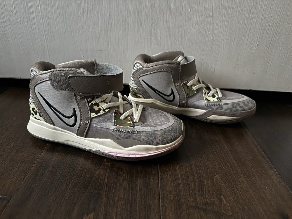 Kids- Nike- Kyrie Infinity PS- Leopard Camo Sneaker – Size 1 – Youth