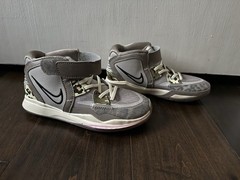 Kids- Nike- Kyrie Infinity PS- Leopard Camo Sneaker – Size 1 – Youth