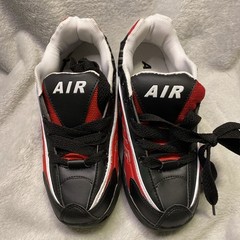 Air Wave Size 2 Wheel Roller Shoes, Black and Red, New In Box