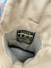 Roper Square Toe Toddler Riding Boots Cactus Western Girls Youth Size 8