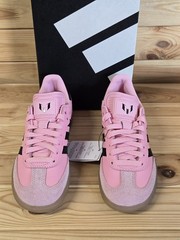 adidas Grade School SAMBA INDOOR MESSI PINK BLACK GS JR0424 Boy’s Size 6
