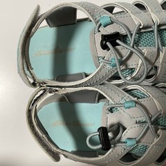 Eddie Bauer Kristen Hiking/Adventure Sandal Youth size 2 gray blue