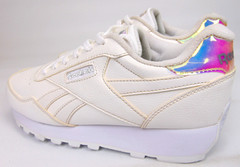 NEW! Reebok Classic Sneakers Junior Youth Kids, Size 6.0 Y, White School Shoes