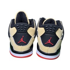 Air Jordan 4 Retro Pizza Sesame Red Black IH2095-200 Toddler 10C Kids Sneakers