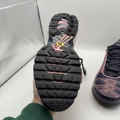 Nike Air Max Plus GS Shoes Gridiron/Grey/Pink/White Size 5Y 718071-006